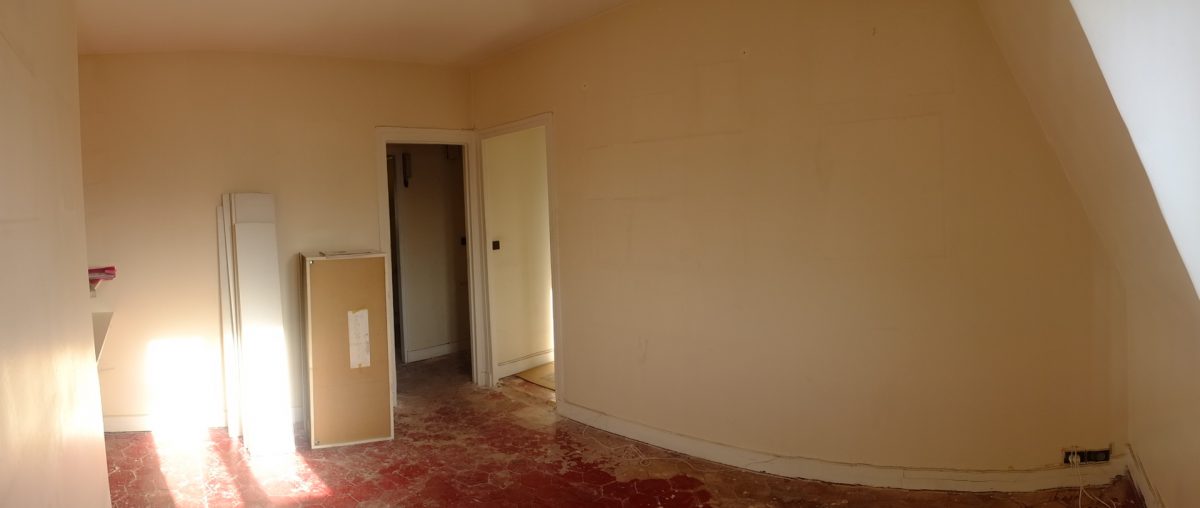 rénovation d'un appartement à paris par l'architecte Thibaut JULIEN en matériau VIROC